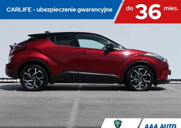 Toyota C-HR cena 93000 przebieg: 71098, rok produkcji 2018 z Kutno małe 407